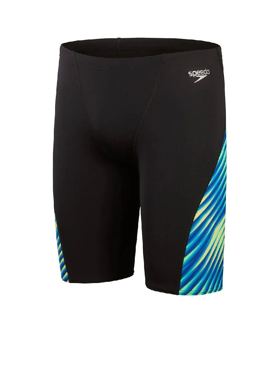 SPEEDO Men Swim Shorts Allover Digital V-Cut Jammer Black - SP111SP436DTTH