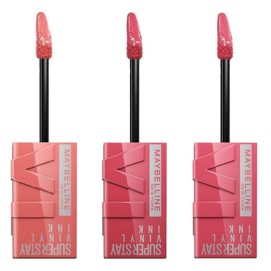 Maybelline Value Pack Super Stay Vinyl Ink 4.2ml. 145+160+100