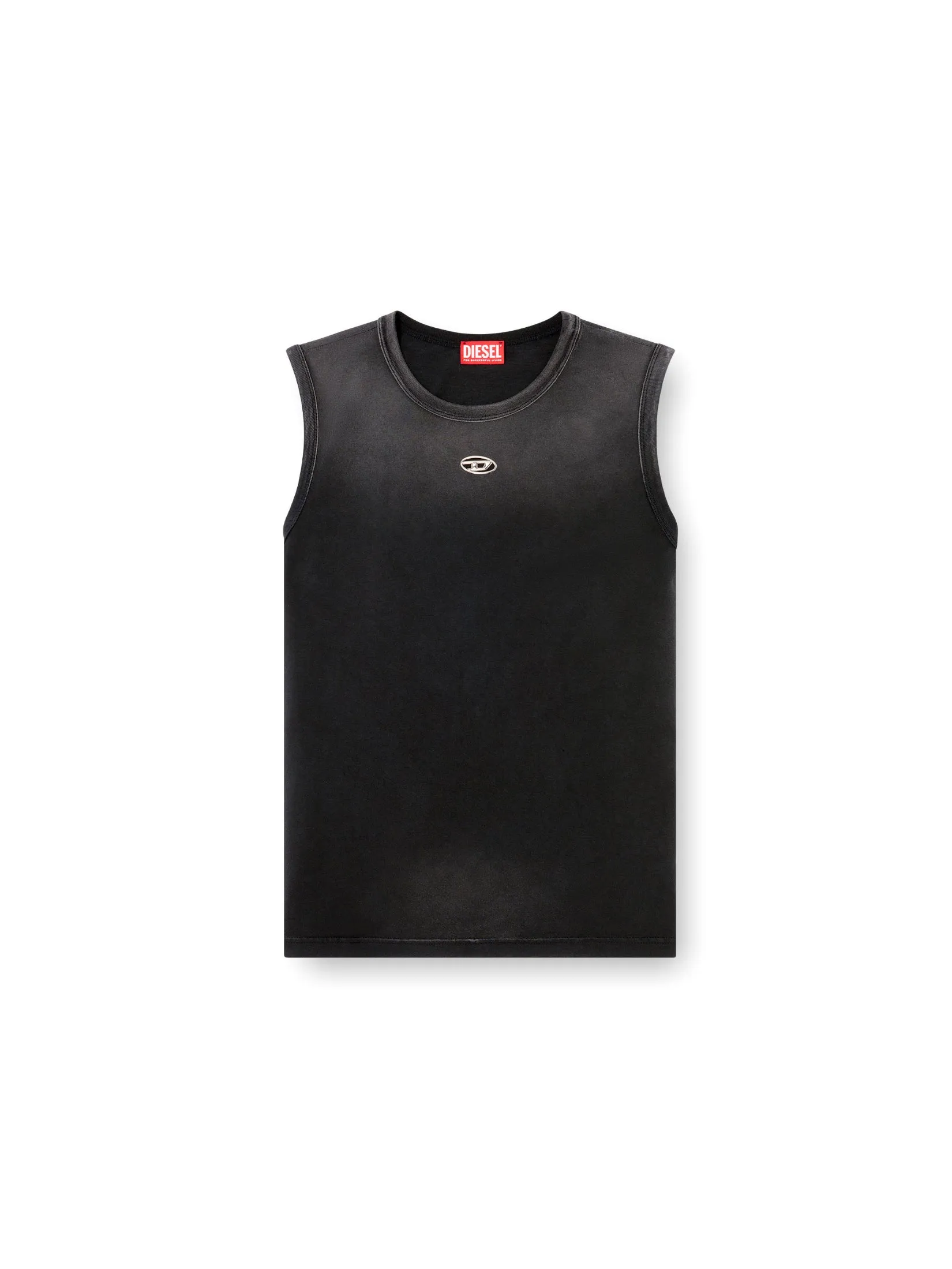 DIESEL Men T-BRICO-NEW T-SHIRT Top Black