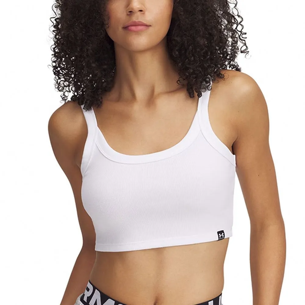 UNDER ARMOUR Women Training Tank Rival Rib Baby White - UN127AP896EITH