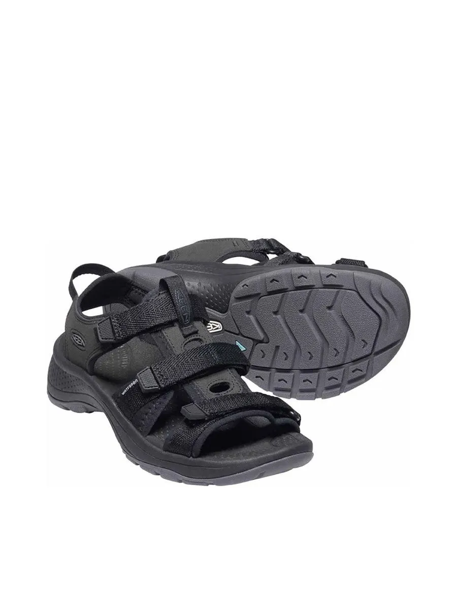 KEEN W-Astoria West Open Toe Shoes 1024868 Black/Black