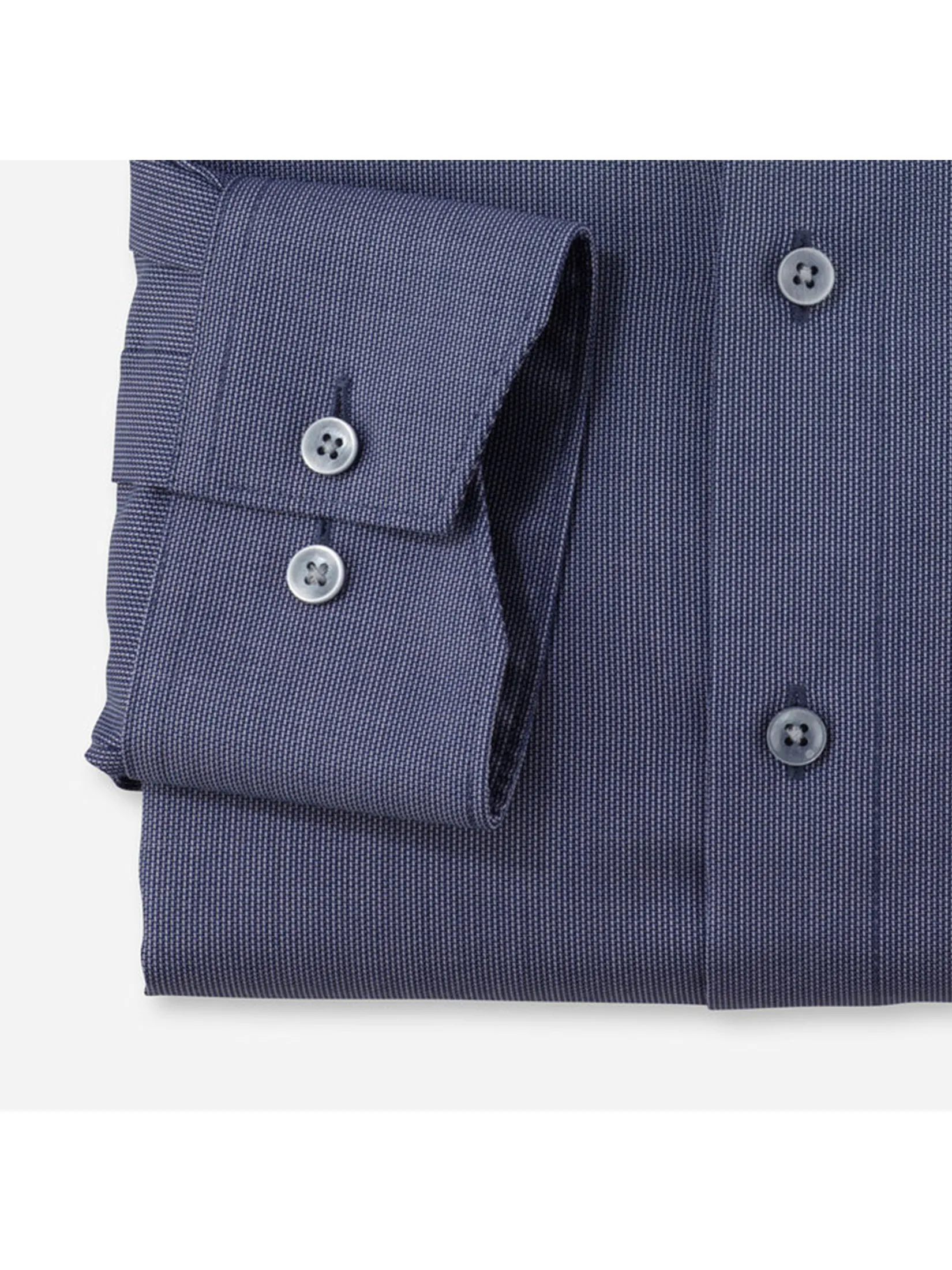 OLYMP MEN S SHIRT LONG SLEEVES BUSINESS SHIRT MODERN FIT EASY IRON NAVY BLUE