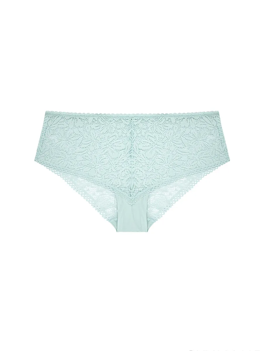 SABINA Mad Moiselle Basic Lace Winter 23 Boyleg Panty - Chalk Blue