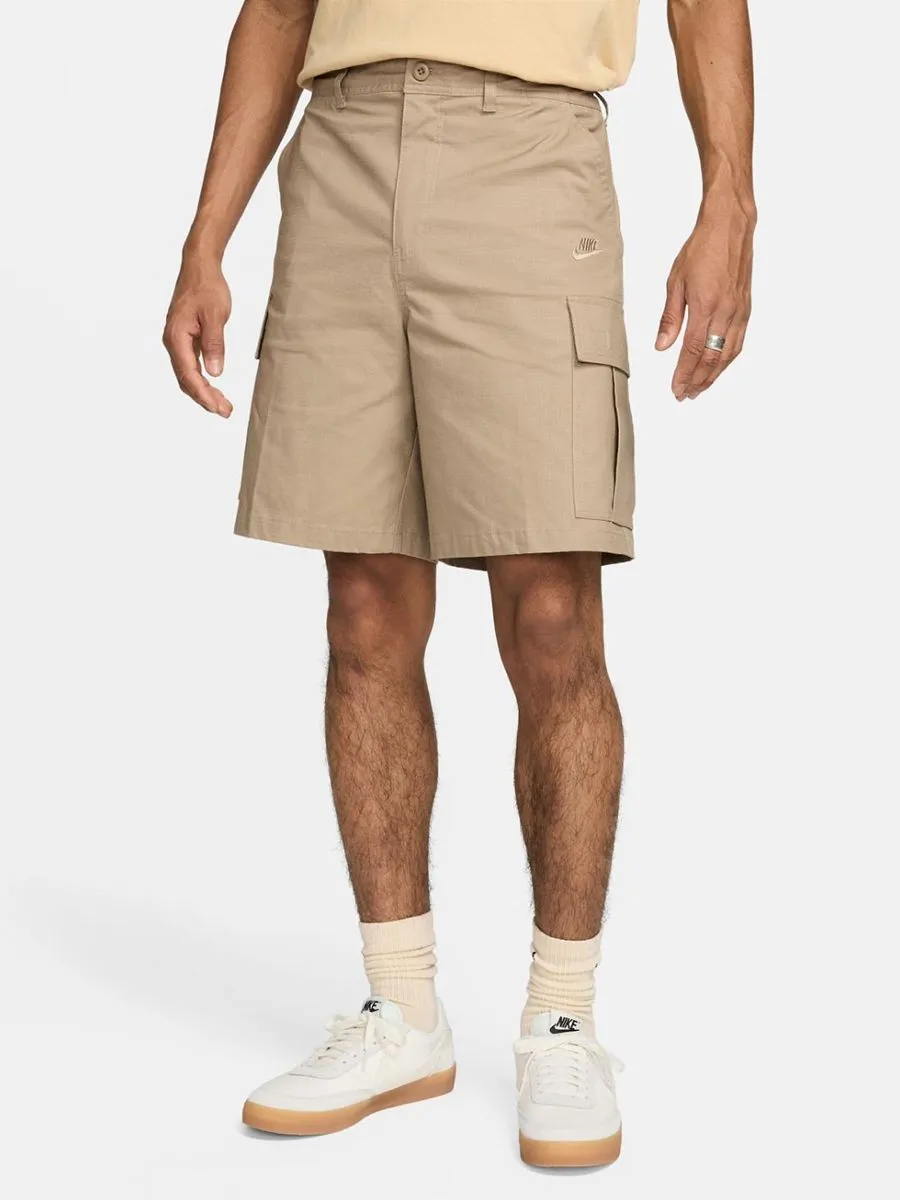 NIKE Men Cargo Shorts Nike Club Woven Khaki