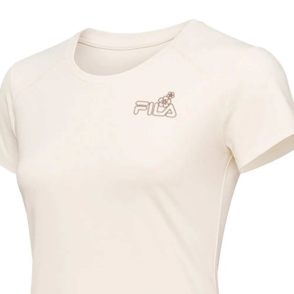FILA Women Training T-Shirt Cherry Blossom Beige - FI039AP063ENTH