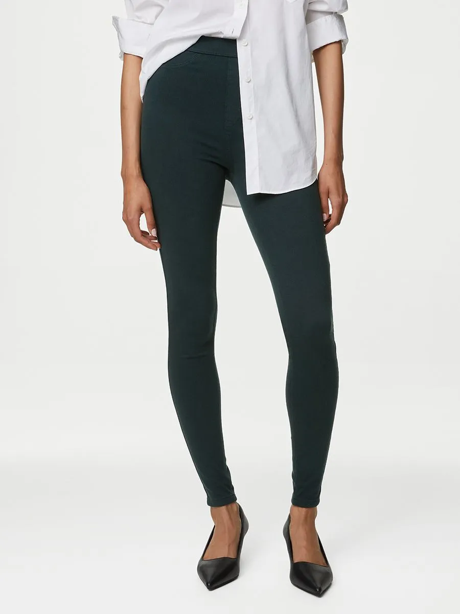 MARKS & SPENCER Women Jeggings Cosy High Waisted