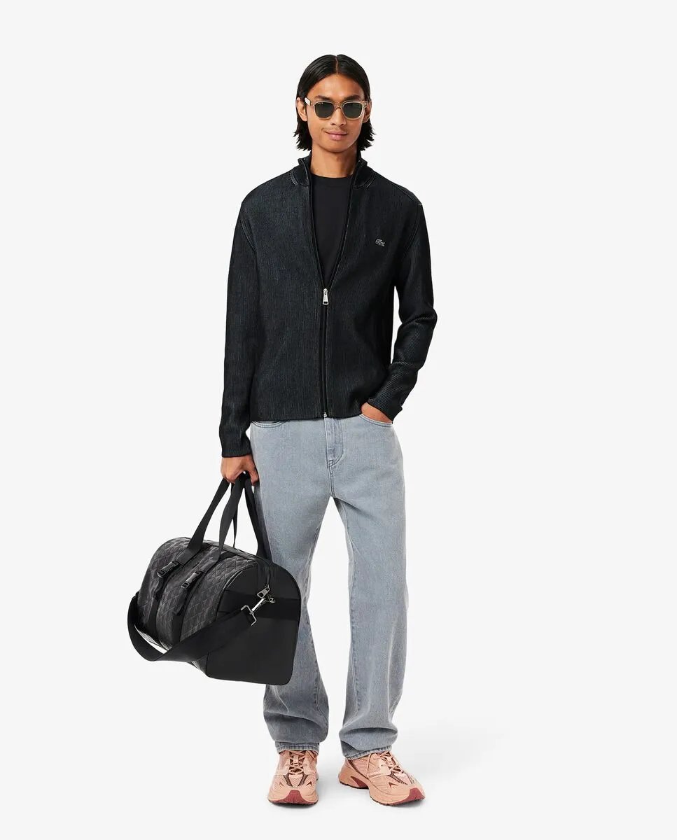 LACOSTE Cotton T-Shirt Black