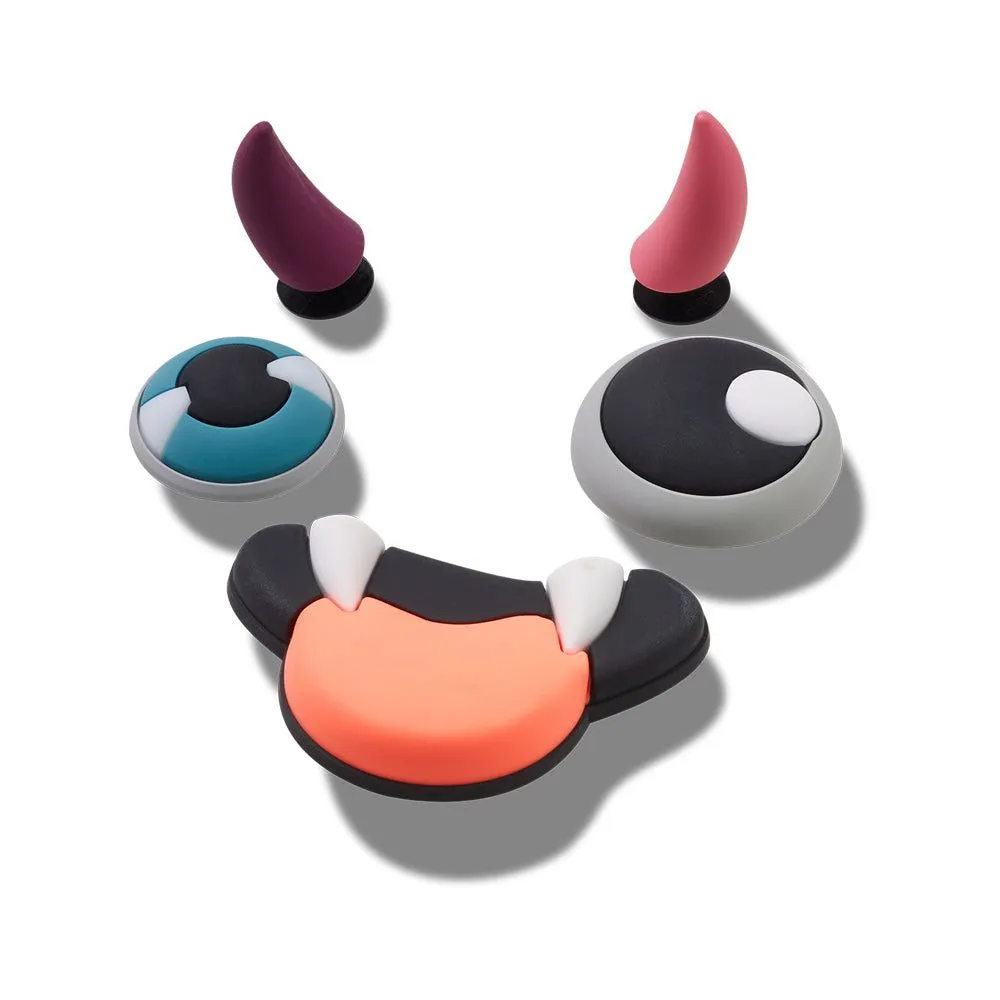 CROCS Jibbitz Shoes Charm Make Your Own Monster 5-Pack Multi color - CR024AC839EKTH