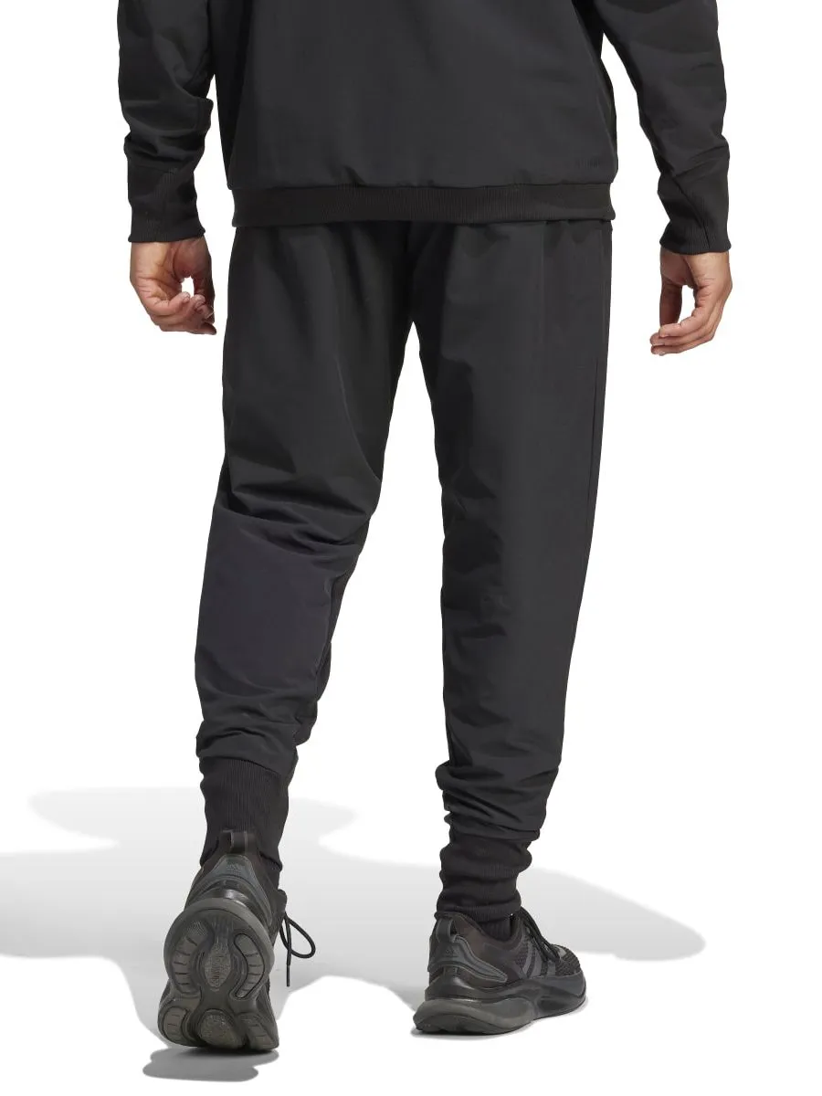 ADIDAS Men Straight Pants Z.N.E. Woven Black