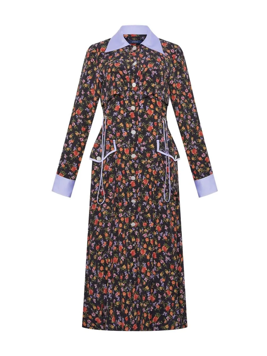 ASAVA (SS24) Leilani Women Shirt Dress Black