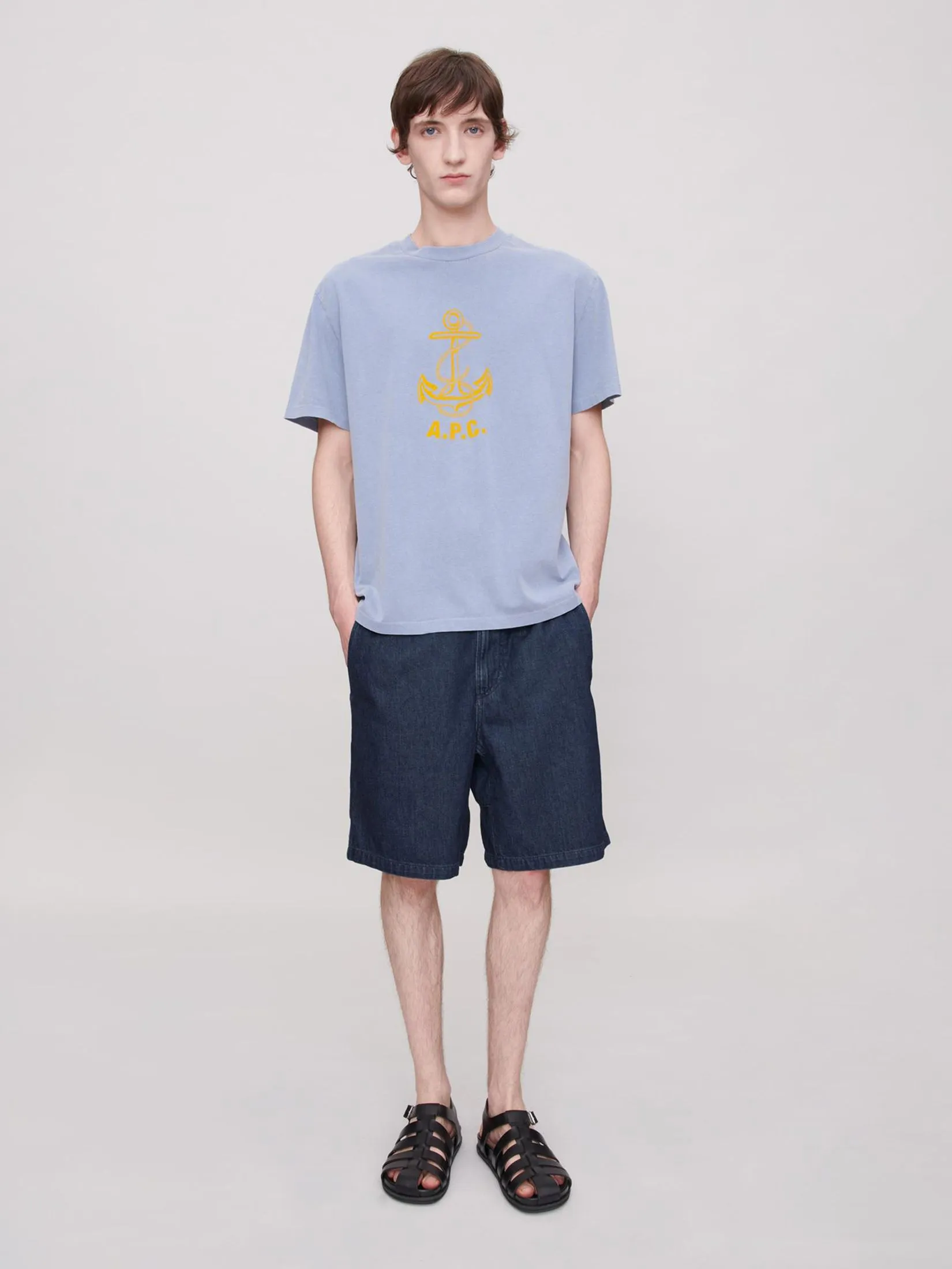 A.P.C. Men Short Norris IAI Indigo