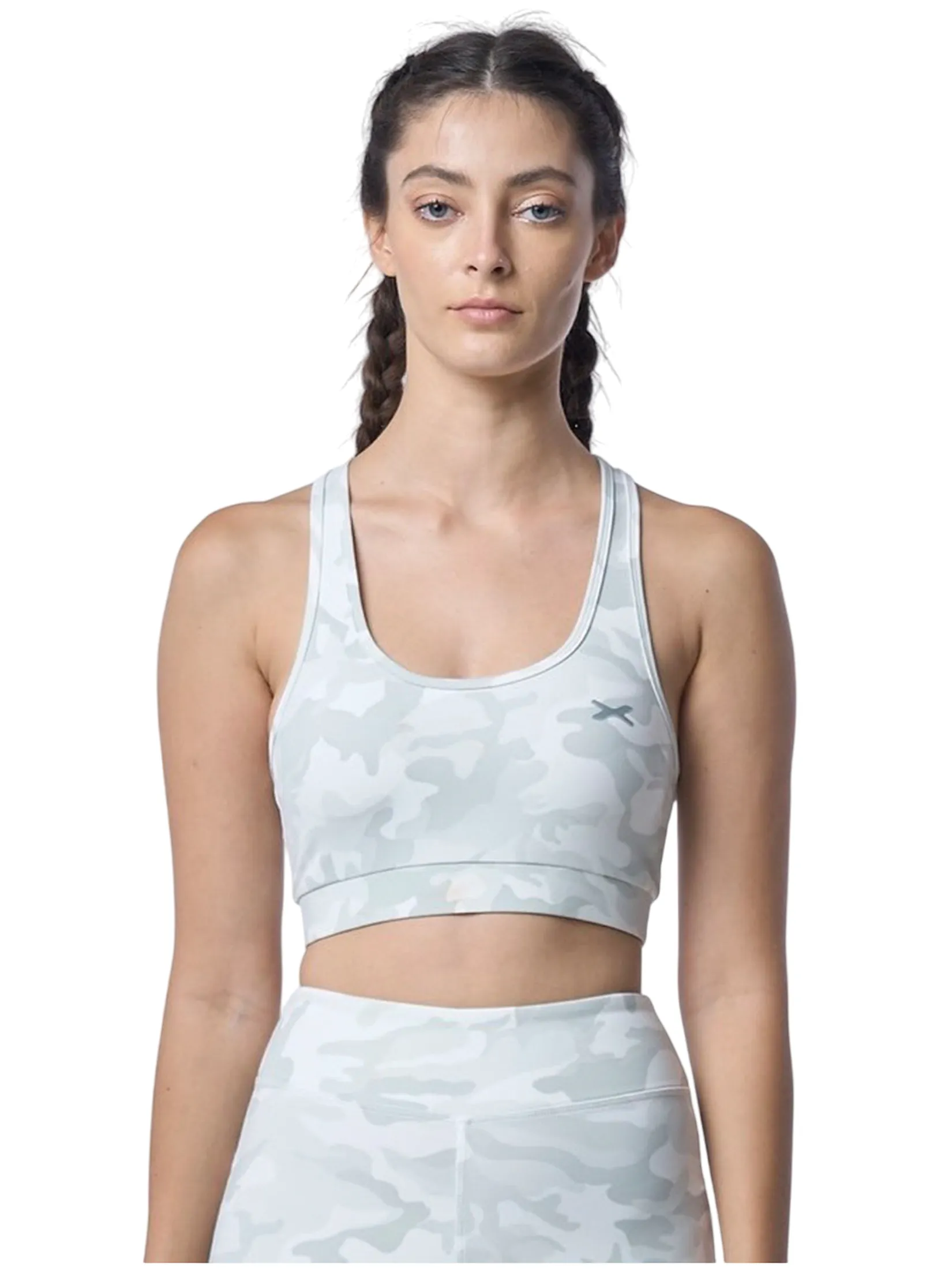 XOLO White Women CAMO SPORTS BRA (040119)