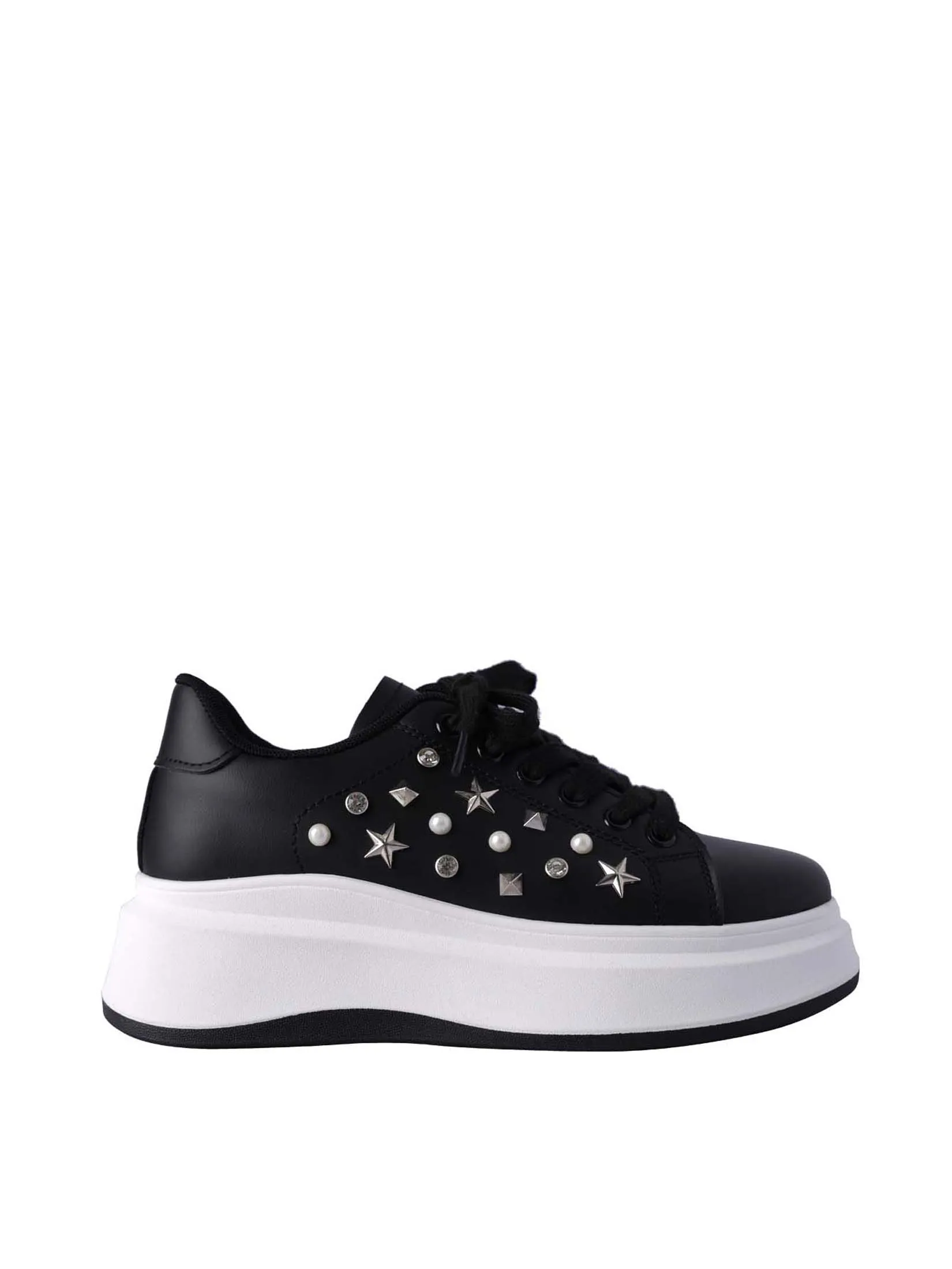 VILLAINS SF SAVVY Chunky Sneakers BLACK