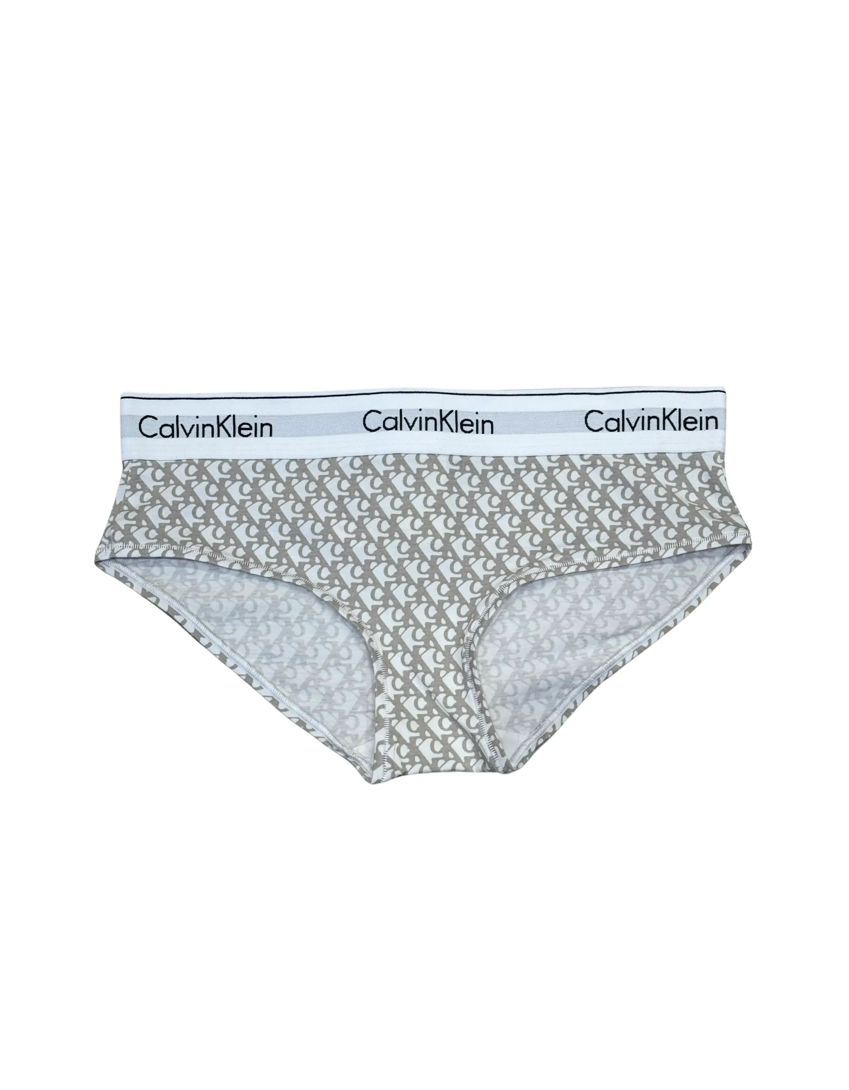 CALVIN KLEIN Women's Modern Cotton Hipster Light Grey