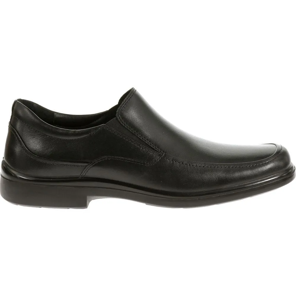 HUSH PUPPIES Men's Shoes Model JAMES STREETSMART II HP IHDFB1152A - BLACK Dress Shoes Slip-ons
