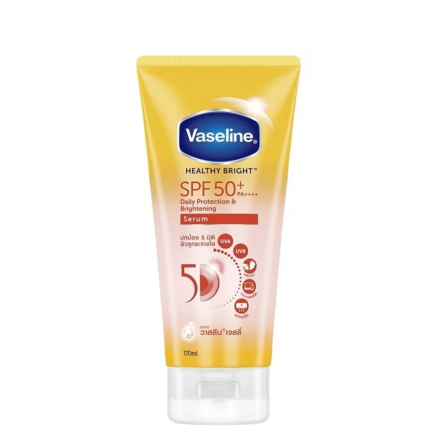 Vaseline Healthy Bright Daily Protection  Brightening Serum SPF50+ PA++++ 170 Ml.