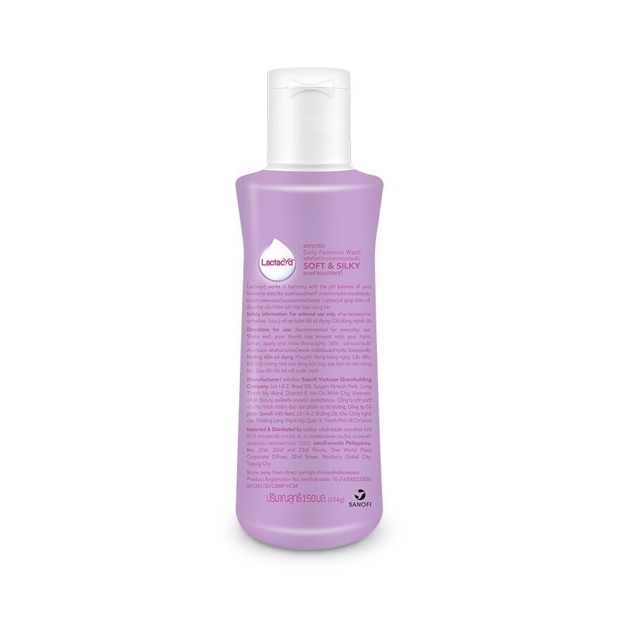 Lactacyd Soft  Silky 150 Ml.