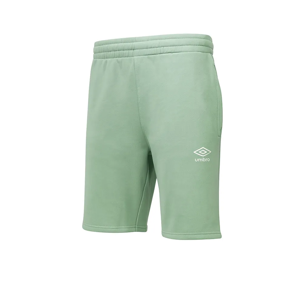 UMBRO Fleece Men Casual Shorts Green - UM126AP069EOTH