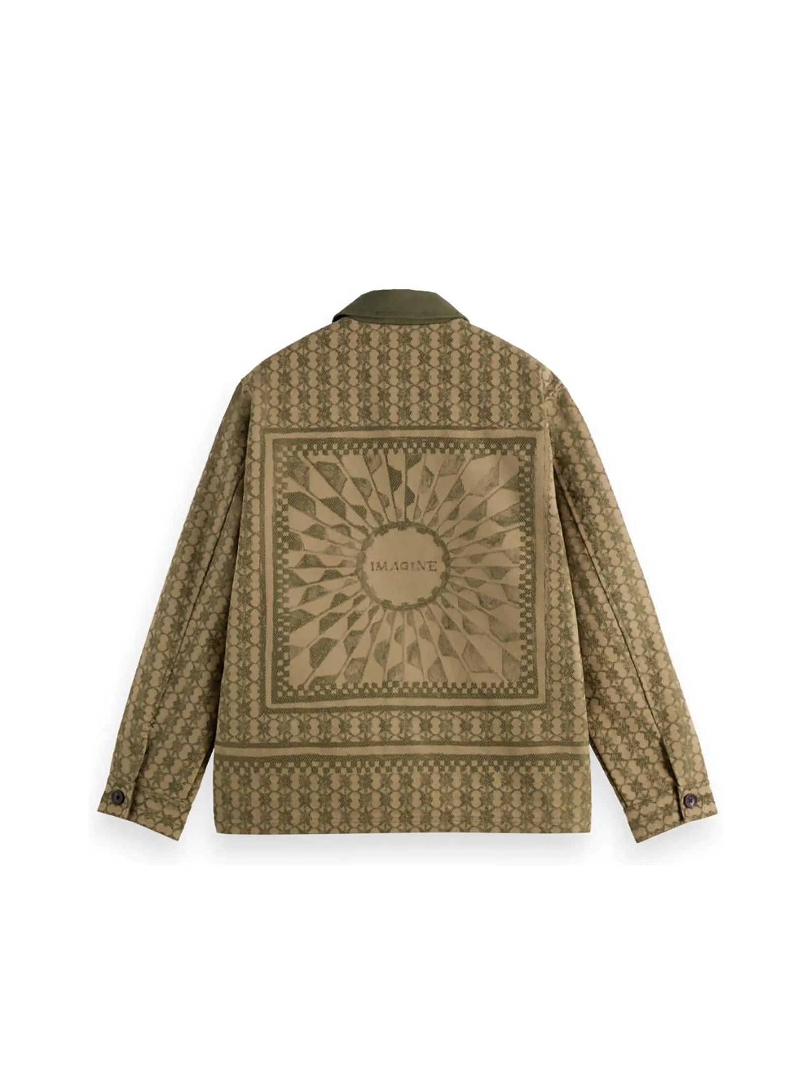 SCOTCH&SODA Men Jacket Jacquard Cotton-Blend Imagine Placed