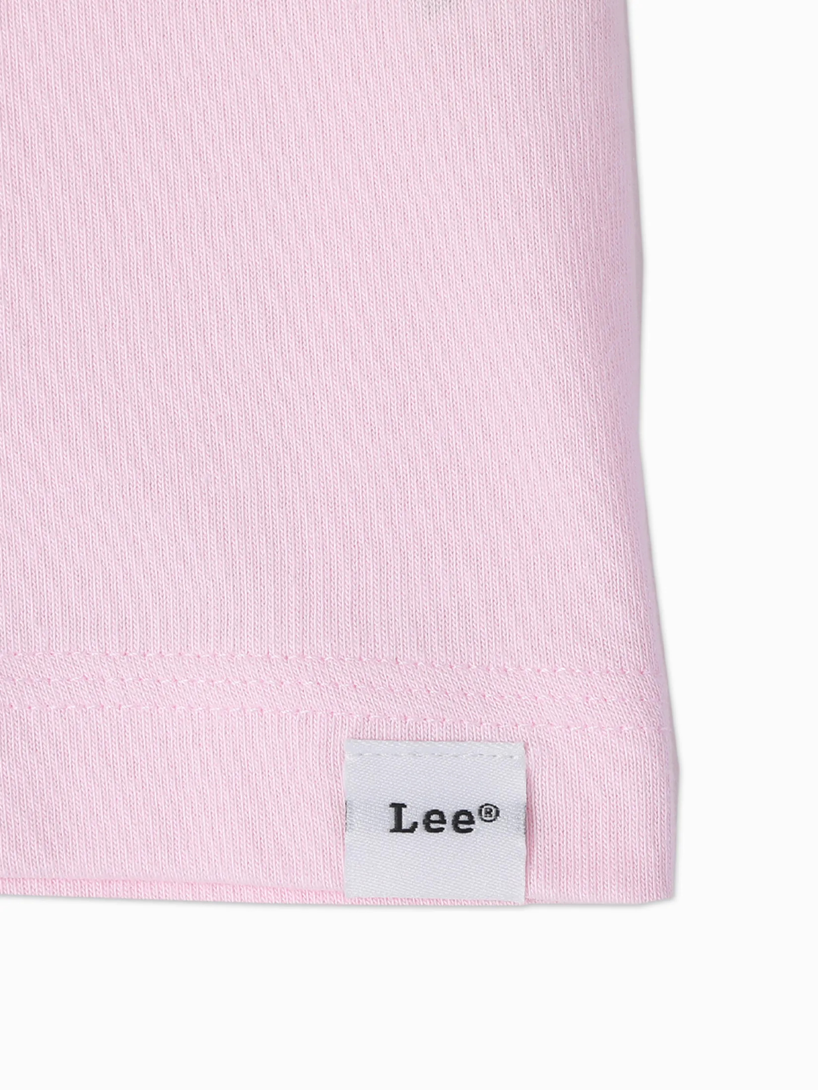 LEE Men s Tee Short Sleeve Loose Fit Pink