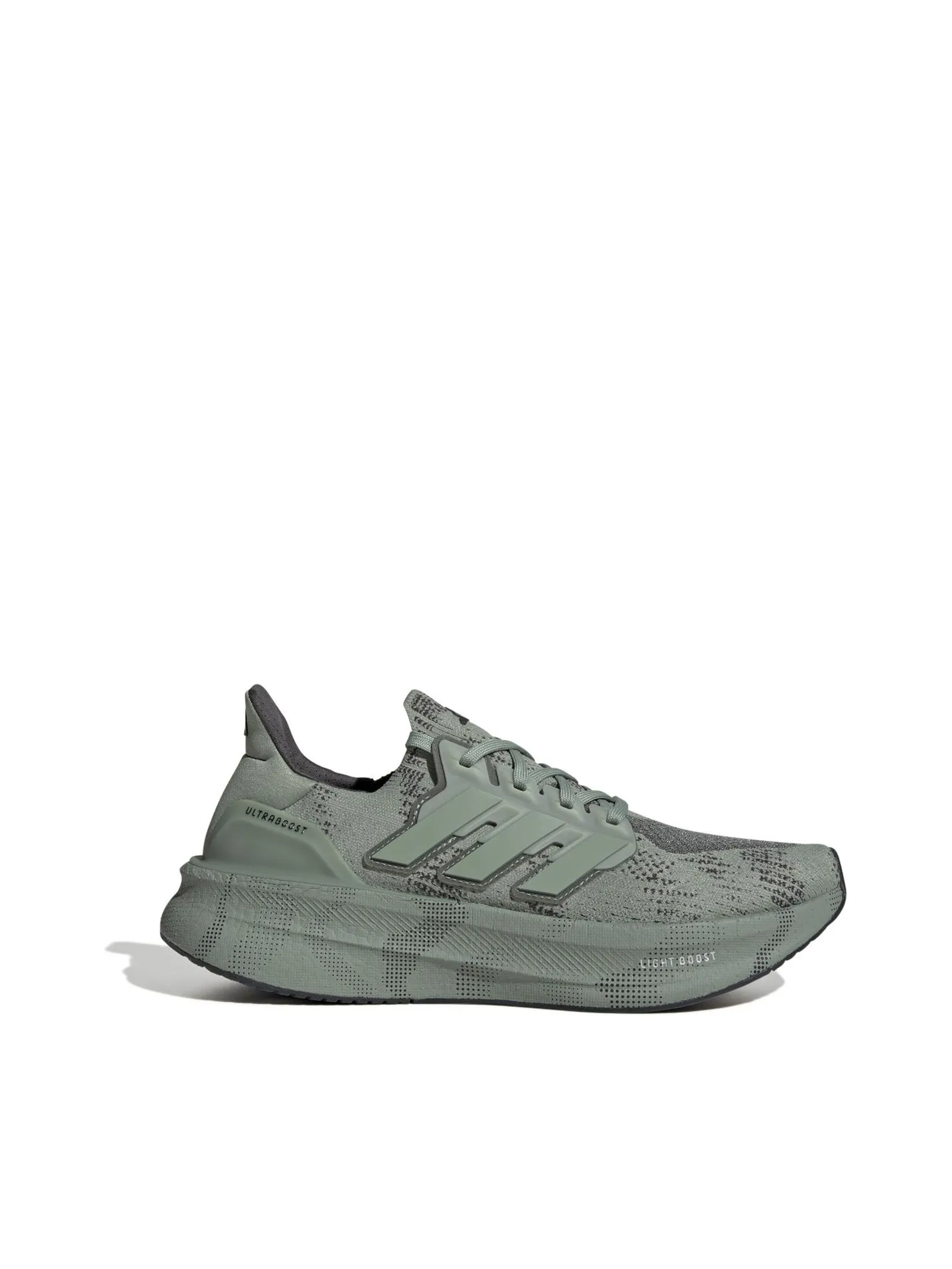 ADIDAS Men Running Shoes Ultraboost 5 - Digital Camo Silver Green / Silver Green / Carbon