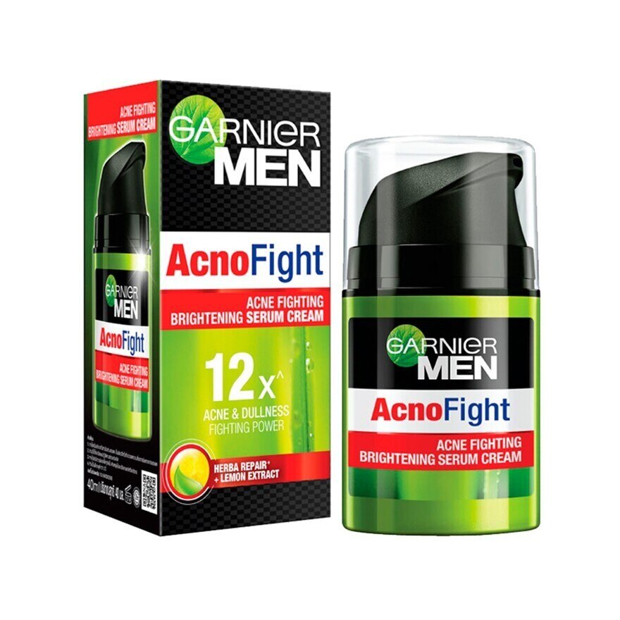 Garnier Men Acnofight Brightening Serum Cream 40 Ml.