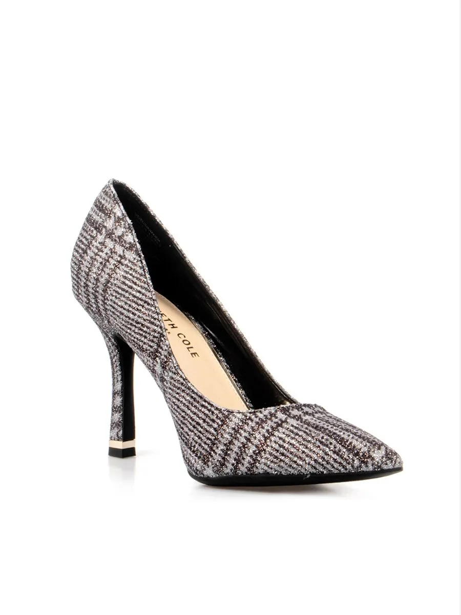 KENNETH COLE Women's high-heel sandals model ROMI PUMP/BLACK/WHITE