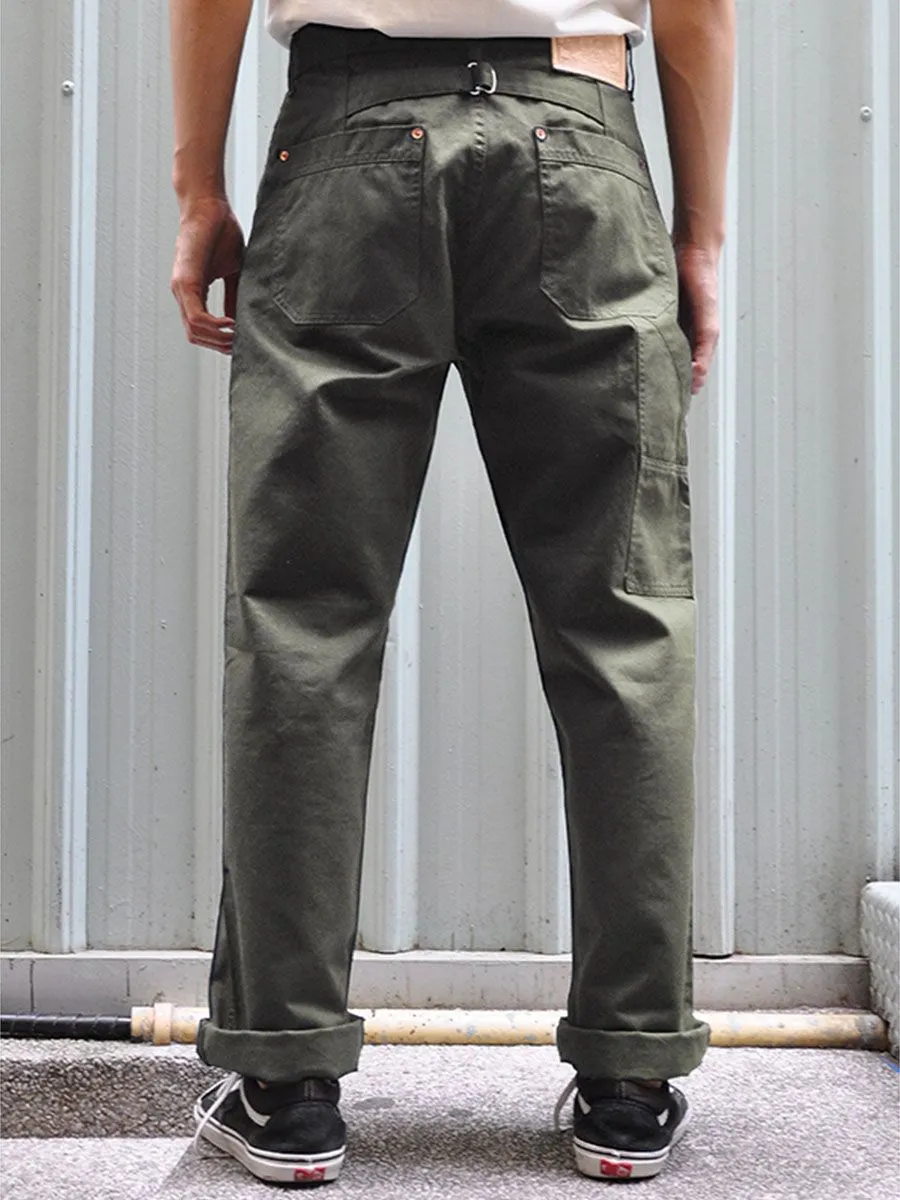 SIMPLE&RAW Union Utility Pants Sk841 Green