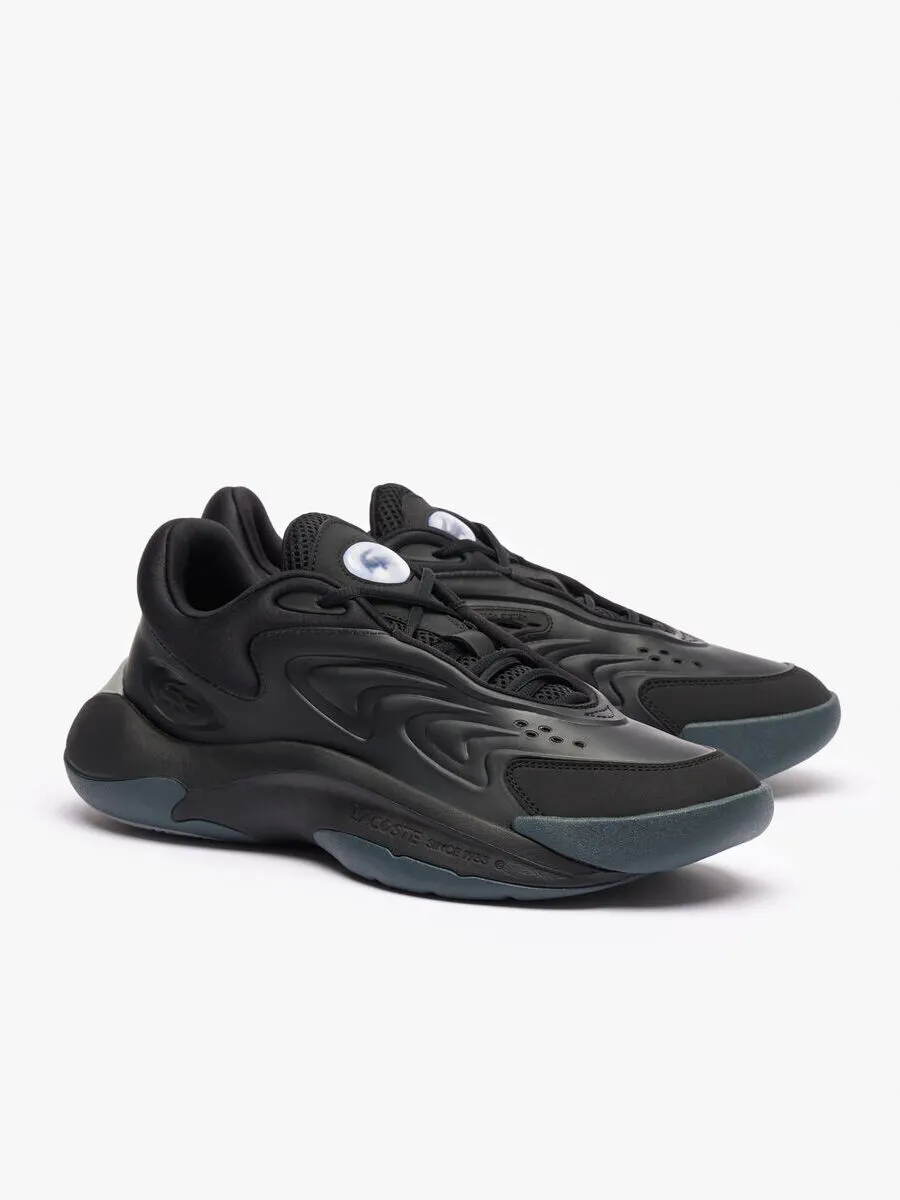 LACOSTE Black Men’s Aceline Trainers