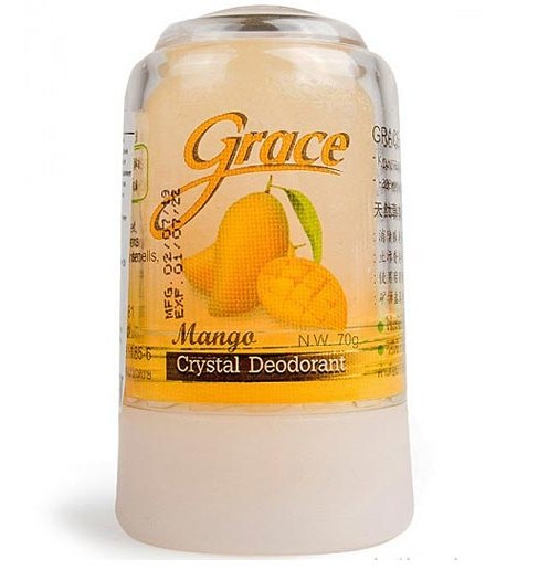 Минеральный дезодорант с манго Grace 40, 70 или 120 гр