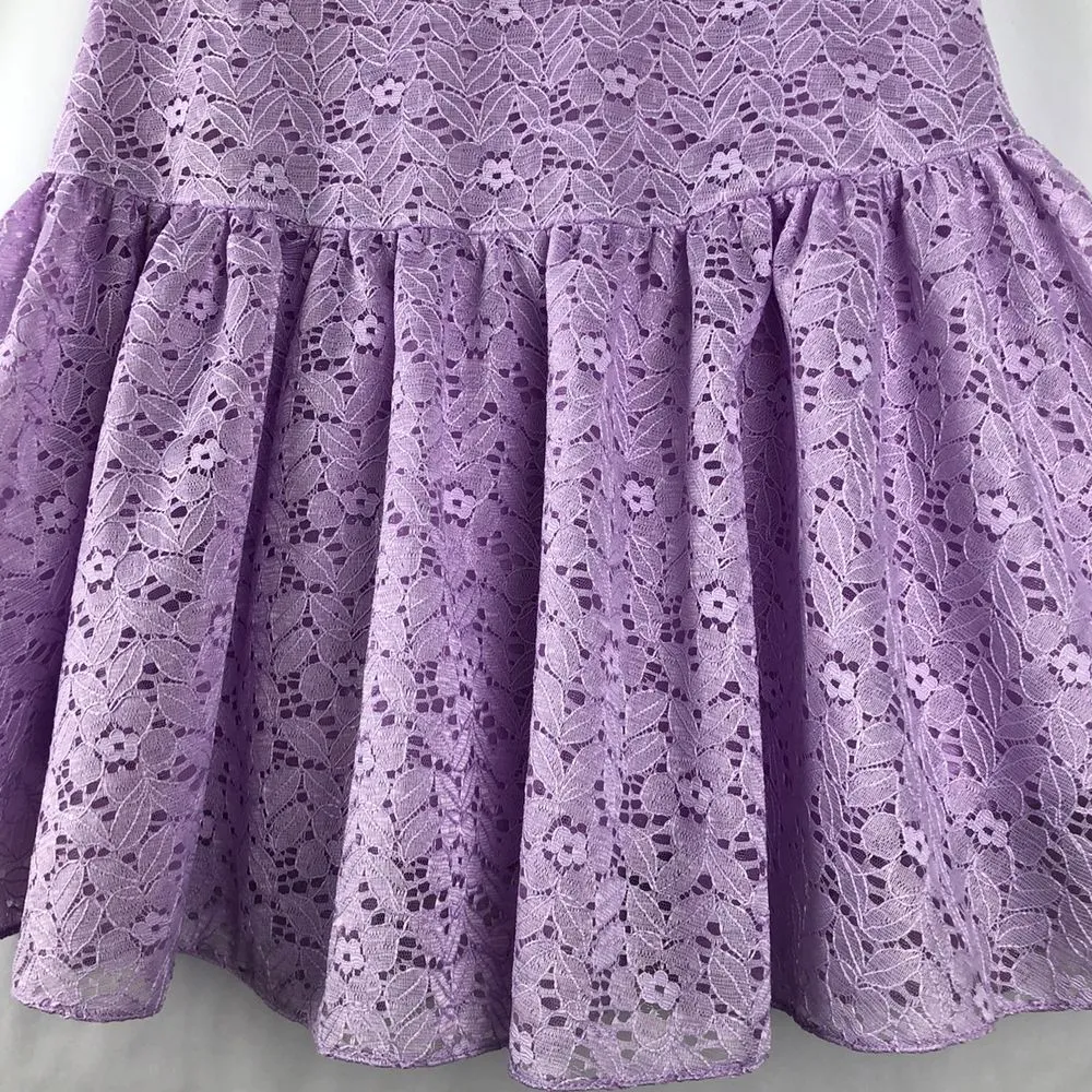 ICONIC PURPLE LILY SKIRT