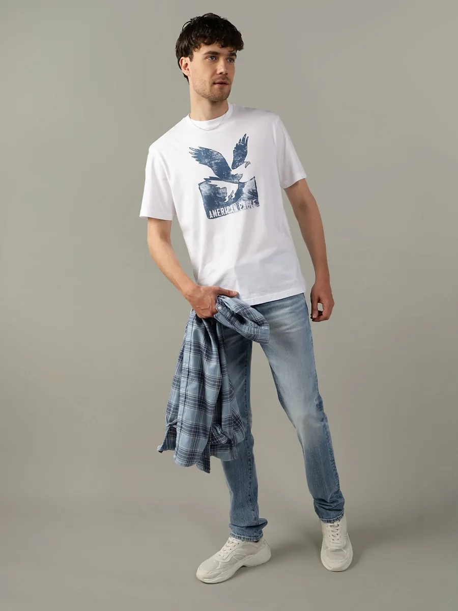 AMERICAN EAGLE MEN G SS SP1 OVERDYE GROUP SET IN TEE- PC DYE + SERIOUSLY SOFT 106 CREAM