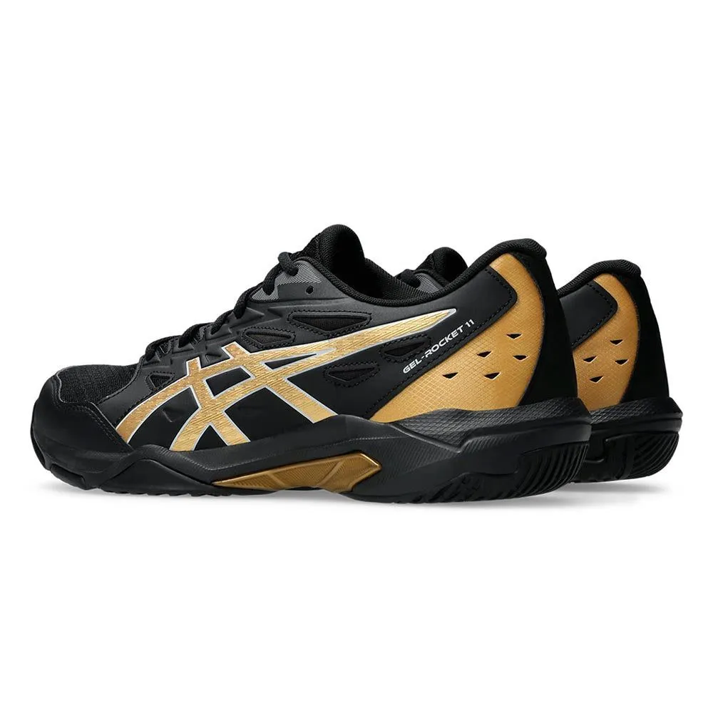 ASICS Men Indoor Court Shoes Gel-Rocket 11 Wide Black - AS206SH598EJTH