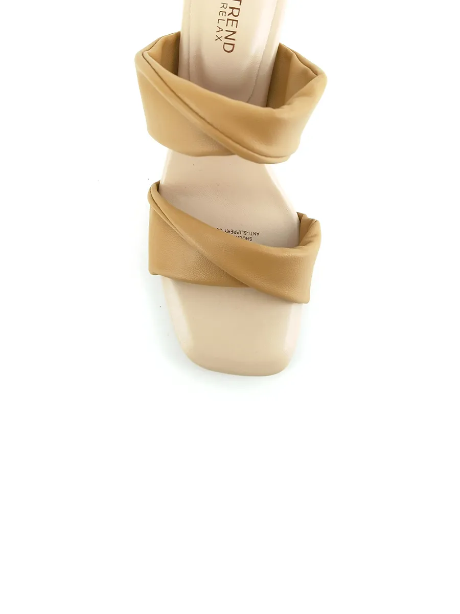 TREND WOMEN HIGH HEELS ELOS-BROWN