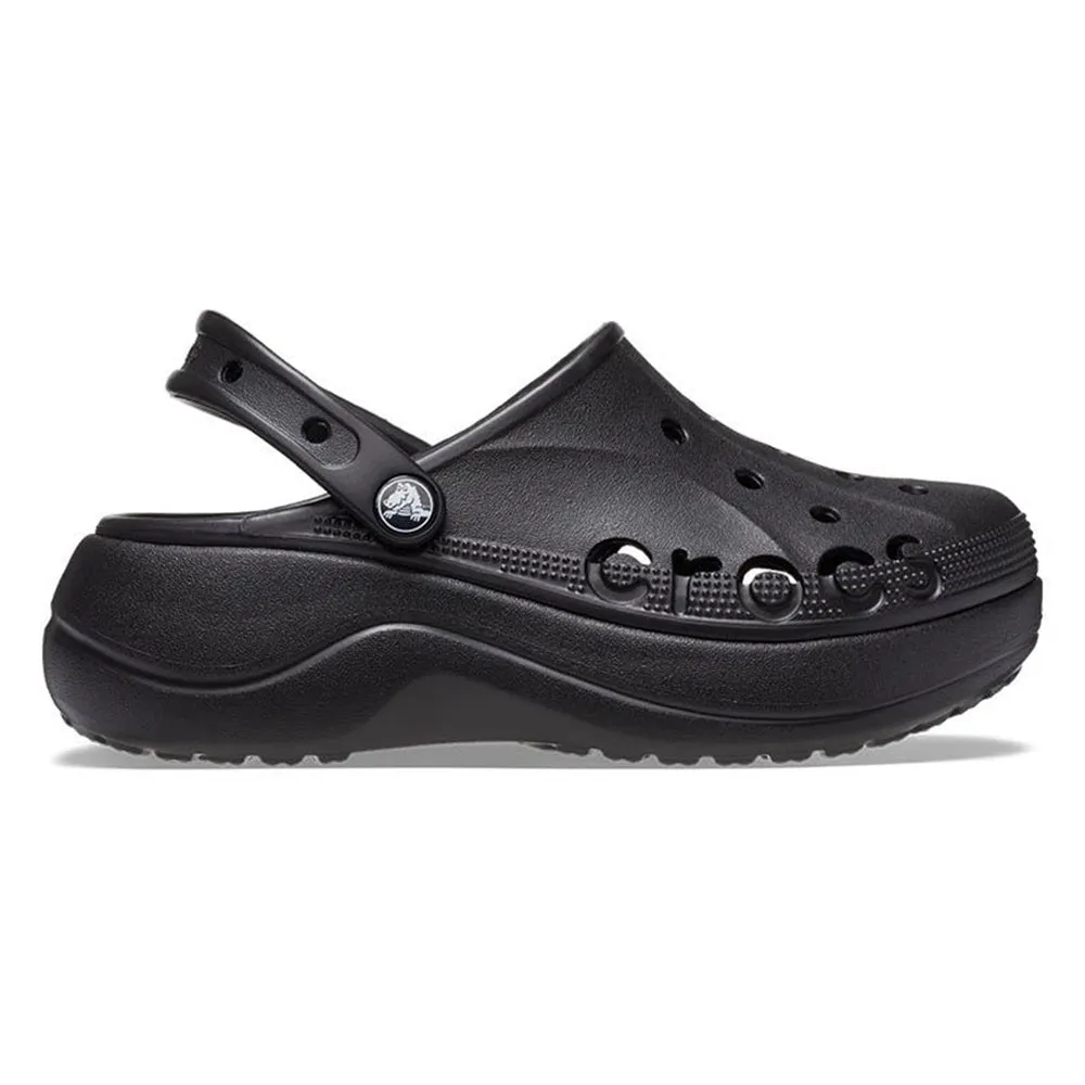 CROCS Baya Platform Clog Women Casual Shoes Black - CR024SH024DDTH