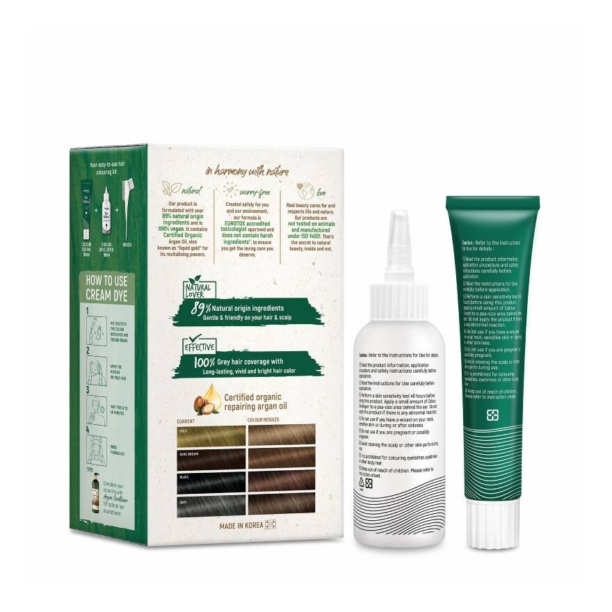 Naturals by Watsons True Natural Hair Colour Light Brown.