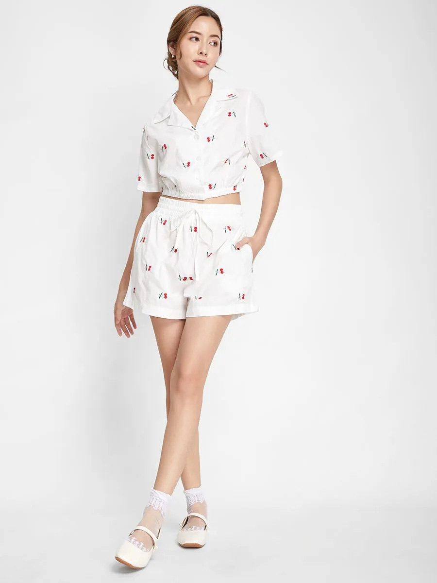 LOLITA Women Skorts Printed Cherry
