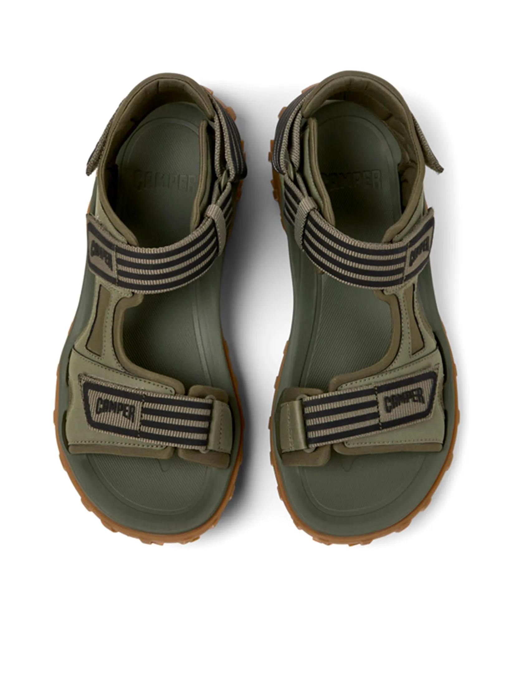 CAMPER Men Sandals Shoes Drift Trail Sandal Green