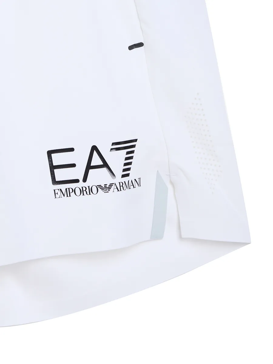 EA7 Women Short Pants White