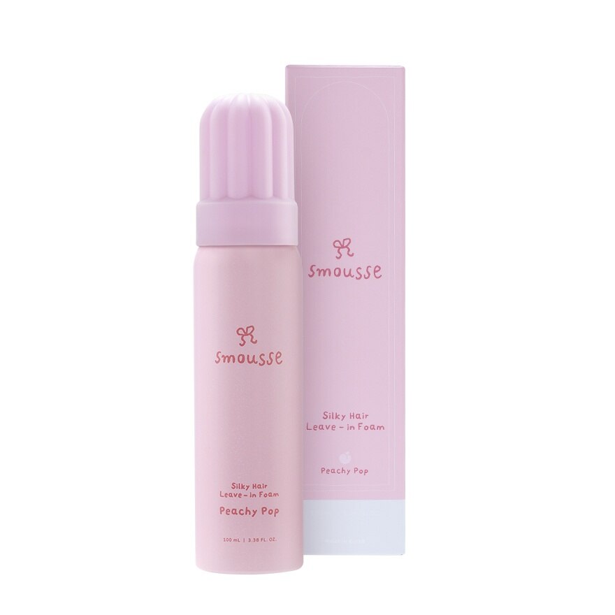 Smousse Silky Hair Leave-In Foam Peachy Pop 100 Ml.