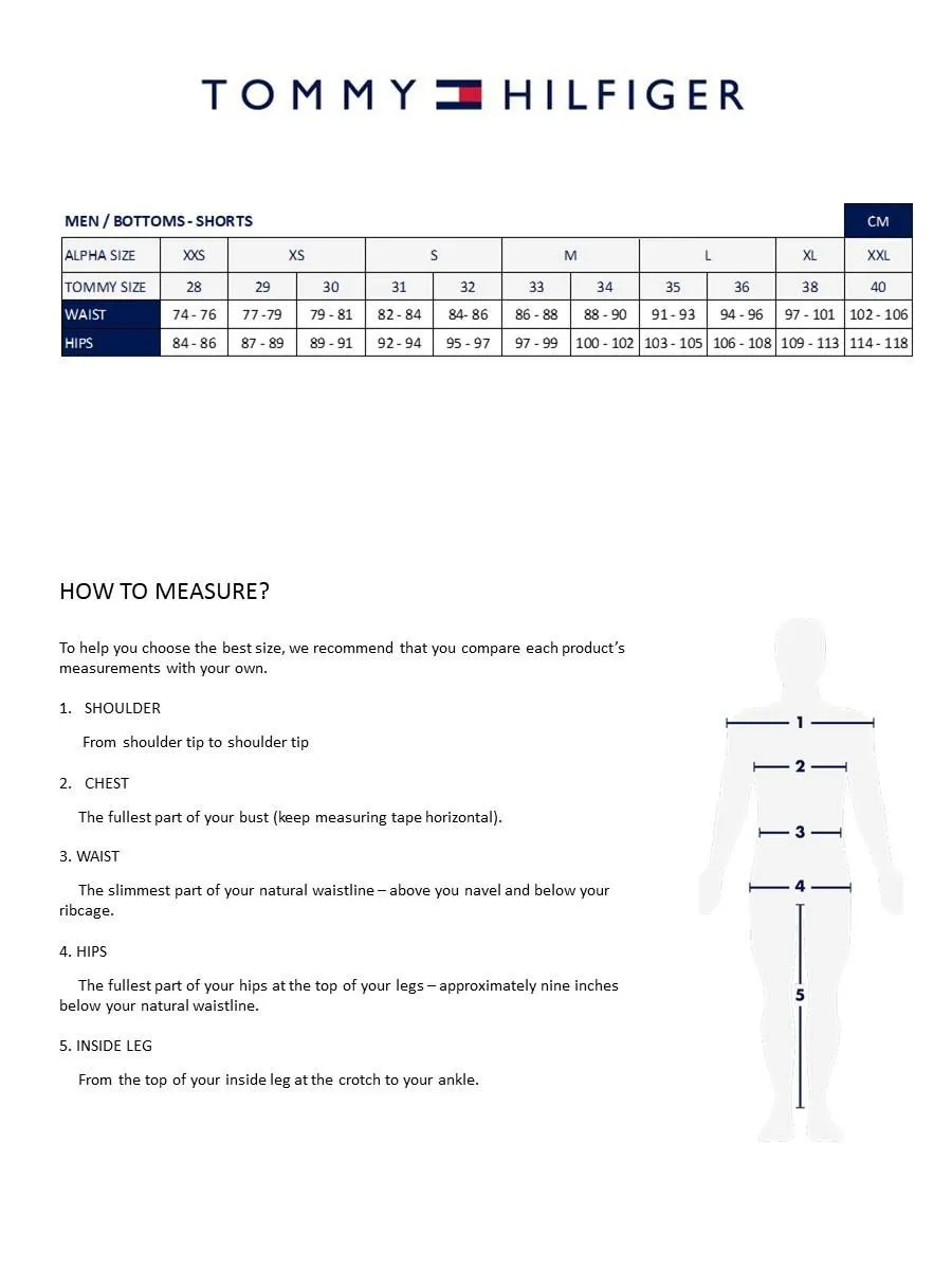 TOMMY HILFIGER Men 1985 Collection Brooklyn Shorts  - Navy Blue