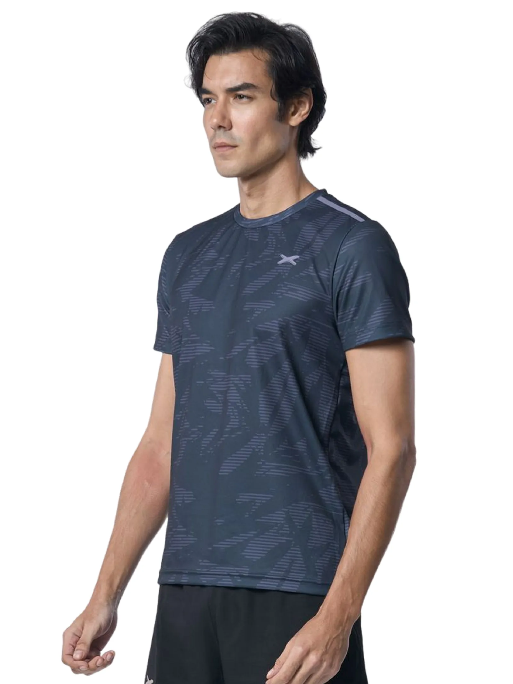XOLO Black MEN WILD LEAF T-SHIRT (040120)