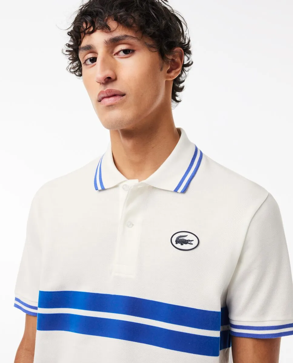 LACOSTE Original L.12.12 Badge Polo Shirt White