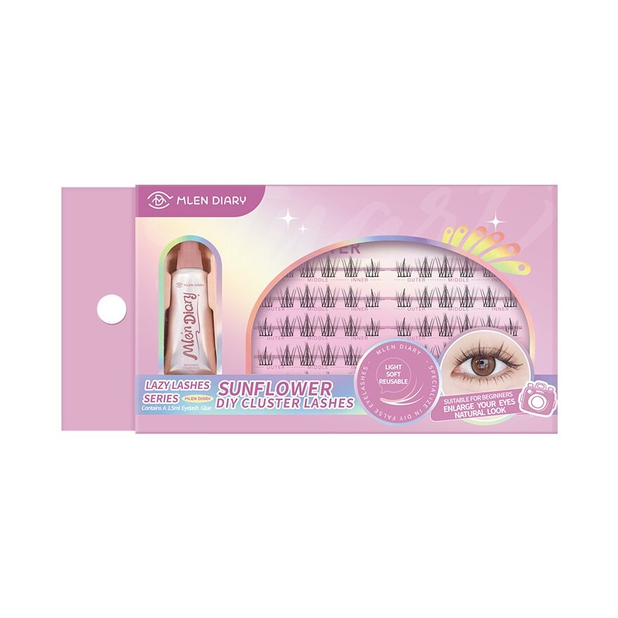 Mlen Diary Lazy Lashes Series Sun Flower 5Rows