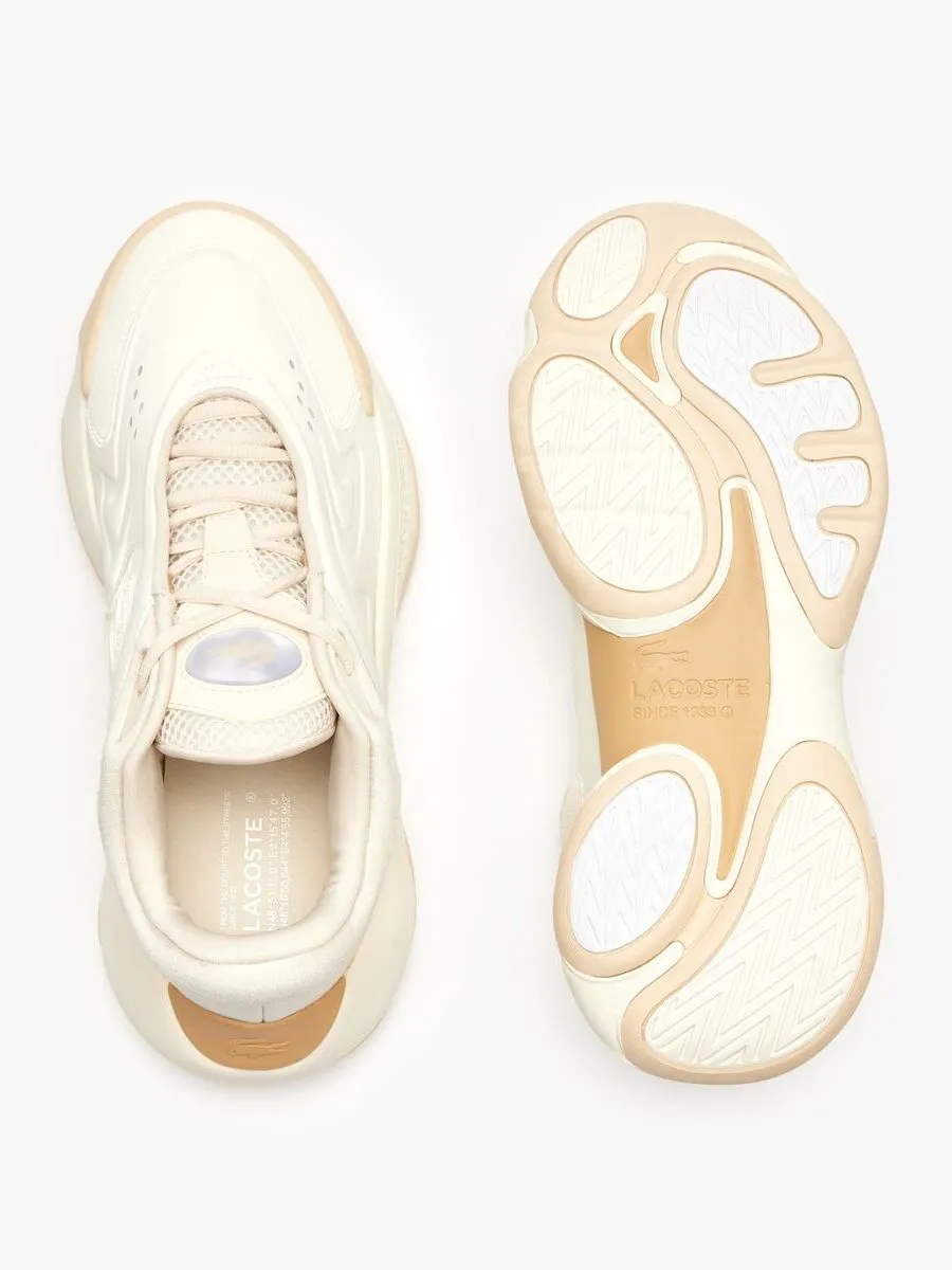 LACOSTE White Men’s Aceline Trainers