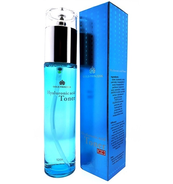 Увлажняющий тоник с гиалуроновой кислотой Gold Princess 120 мл