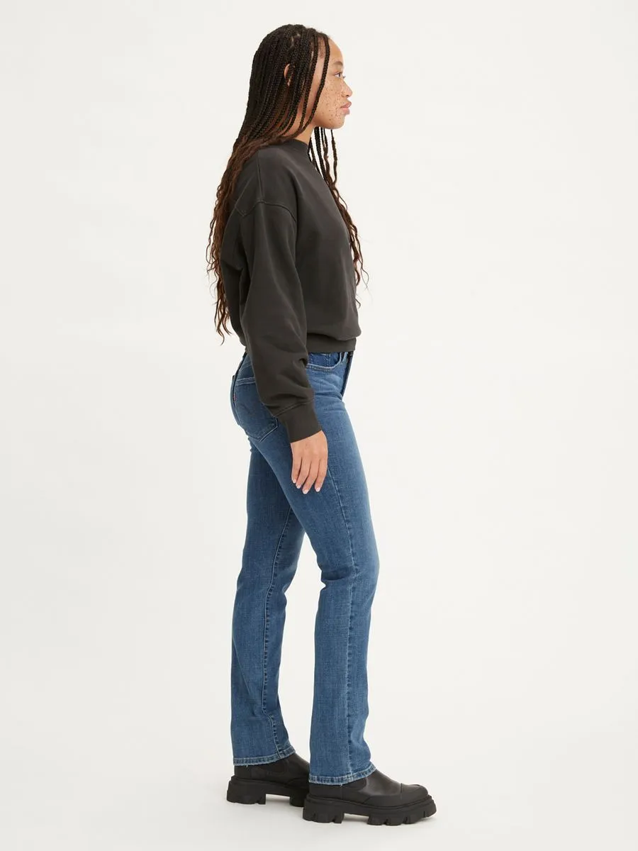 LEVI'S Women's 314 Shaping Straight Jeans Lapis Bare