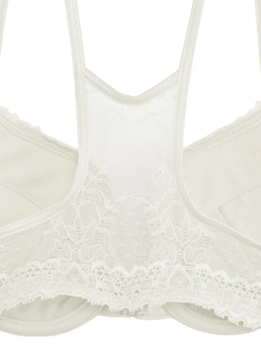 ELLE LINGERIE BRASSIERE FRONT HOOK BRA LB7540IV IVORY