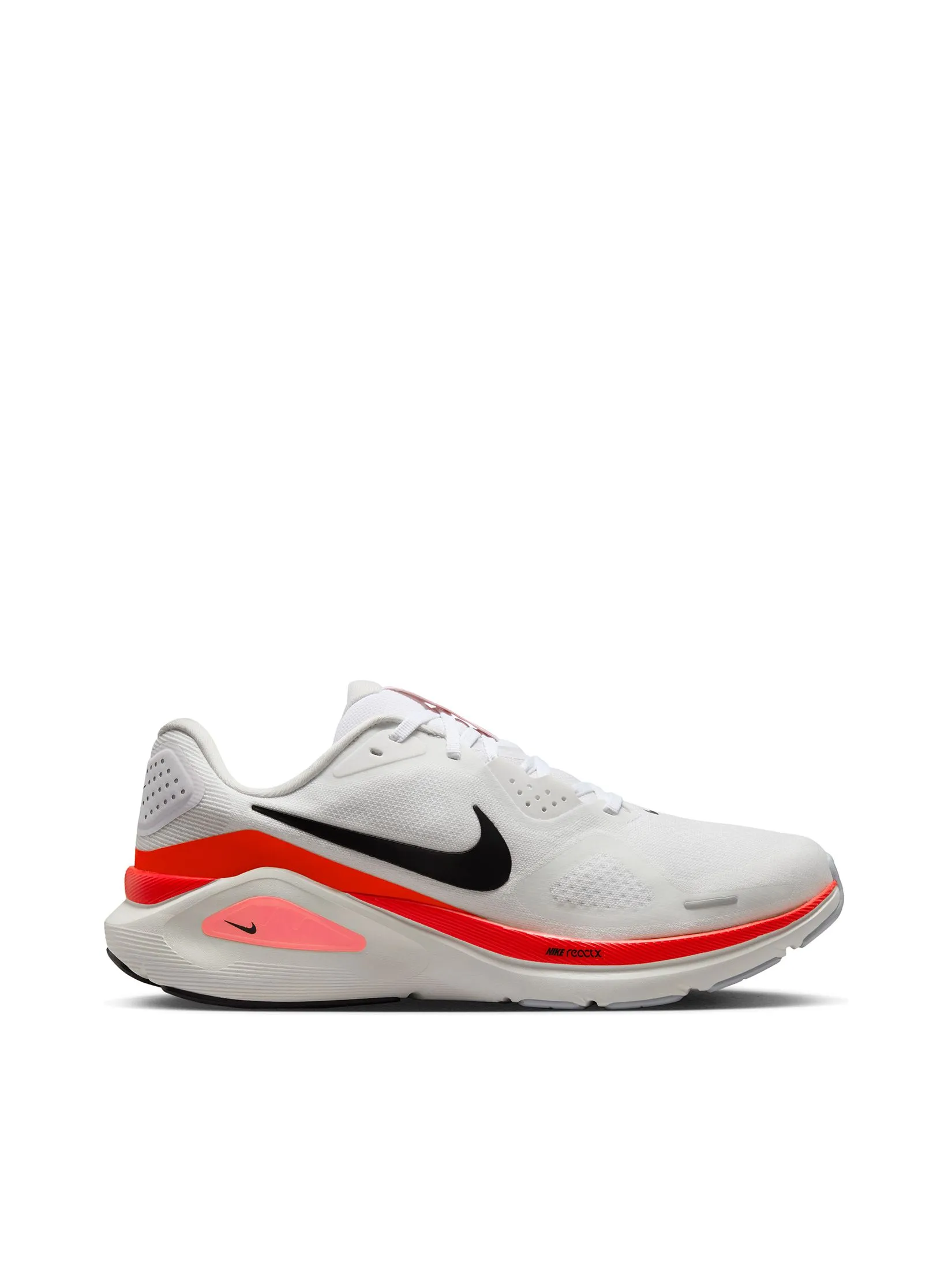 NIKE Men Running Shoes Structure 26 HJ1102-102 White/Black-Bright Crimson-Photon Dust