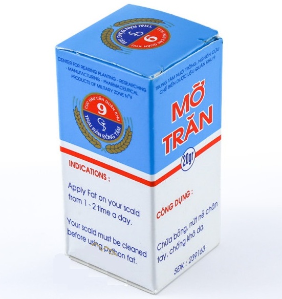 Мазь из жира королевского питона из Вьетнама 20 гр